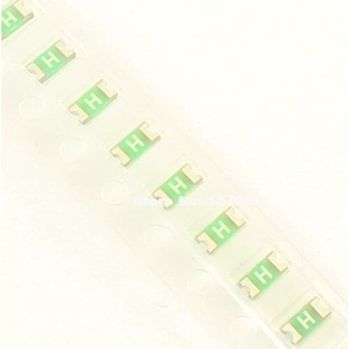 100pcs Littelfuse SMD SMT 1206 Fast Acting Fuse 1A 63V 0466001 Marking Code H