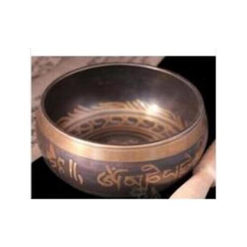 120 mm Yoga tibetano cuenco himalaya mano martillado Chakra budismo cobre cuencos China wholesale factory Bronze Arts