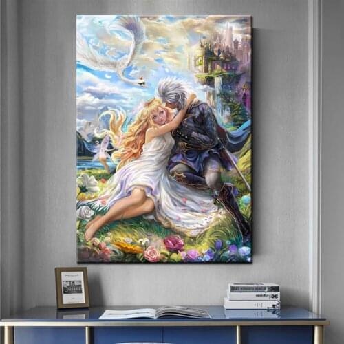 5D DIY Diamond Painting Animation lovers Full round Embroidery Picture Mosaic With Rhinestones Kit Home Decoration