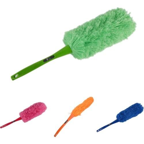 Static anti home window cleanin Brush Multi function Magic Soft Microfiber Cleaning Duster Dust Cleaner Handle dusters