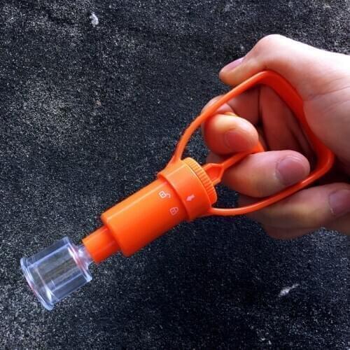Outdoor Survival Rescue Emergency Safety Tool Venom Extractor First Aid Kit Wild Vipers Bees Biting Venom Vacuum Extractor Pump