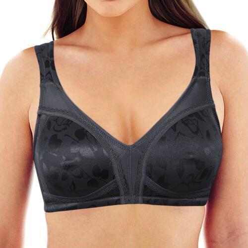 New Arrival Women Thin Bra Sexy Lingerie Floral Print Wireless Brassiere European Size B C D E F G 34 36 38 40 42 44 46