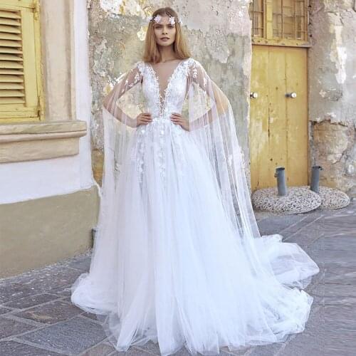 HIRE LNYER Beach Wedding Dresses