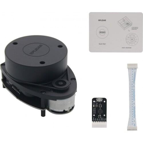 RPLIDAR-A1 360 Degree Laser Scanner Kit 12m Radar Distance Sensor for ROS Car Obstacle Avoidance