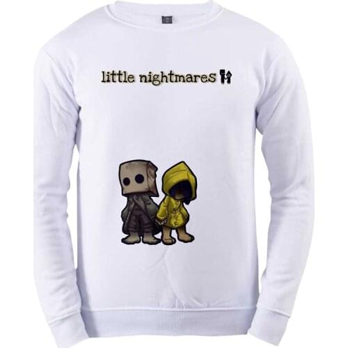 Little Nightmares Long Sleeve T Shirt Men Women Streetshirt Fashion Cosplay Game Little Girl In Yellow Raincoat Printing Tee Top
