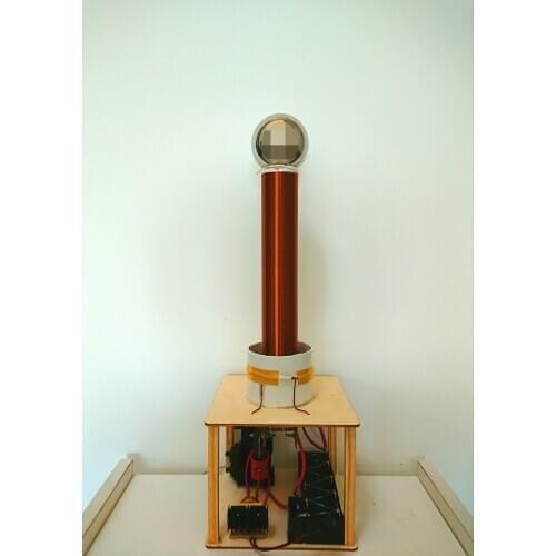 Mini Mini Spark Gap Tesla Coil Spray Arc Pull Arc Lighting Finished