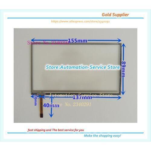 New Original 6.5 Inch DVD Navigation GPS Touch Screen Video Screen Computer Learning Machine Screen 155*89