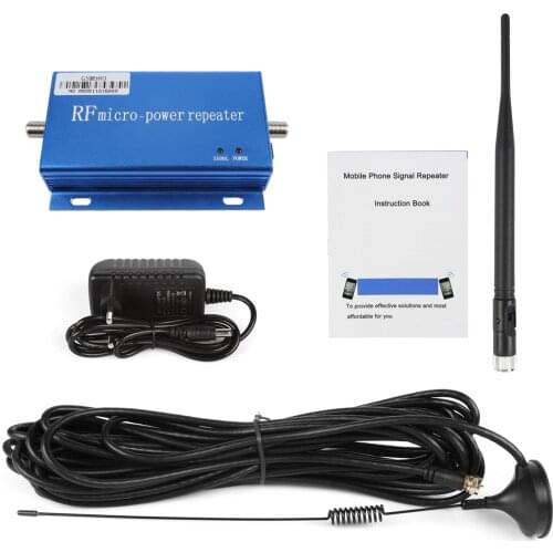 Upgraded version of GSM980 2G / 3G / 4G signal booster amplifier, mobile telecommunications signal receiving expansion repeater
