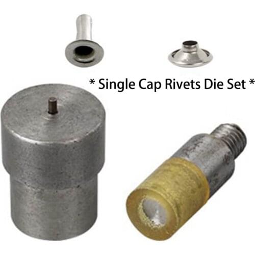 Single Cap Rivets Dies( 7 sizes available)---Rivets For Leather Rivet Setter Tool Leather Rivets Kit Rivet Setter Kit Rivet Kits