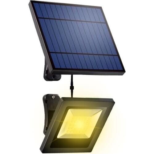 Solar Lights Garden Lamp With Separable Solar Panel 5M Cord Floodlight Indoor Solar Lamp Garden Wall Underground Solar Lighting