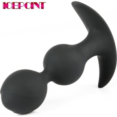 Silicone Butt Plug Anal Toy for Strapon Butt Plug Beading Anus Expander Trainers for Beginners Adults Game Sex Toy for Couple