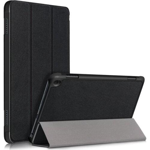 NewPU Leather Folding Case for Amazon Fire HD 8 8" 2020 Tablet Protecter Shell Handle Stand Case Cover for Fire HD8 Plus Stand