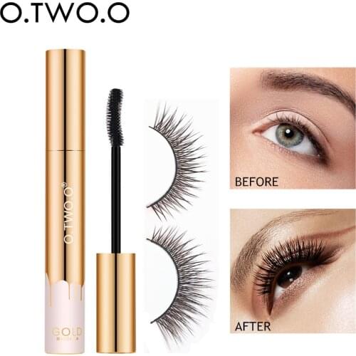 O.TWO.O 3D Mascara with False Eyelashes Waterproof Lash Extension Rimel Lengthening Curling Eye Lashes Mascara Extra Volume Ink