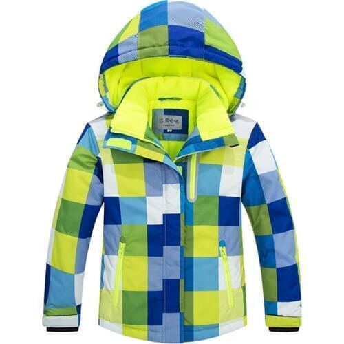 Winter-30 Children Girls / Boys Snow outdoor sports snowboarding wear Windproof Waterproof Breathable Thermal Snow jacke
