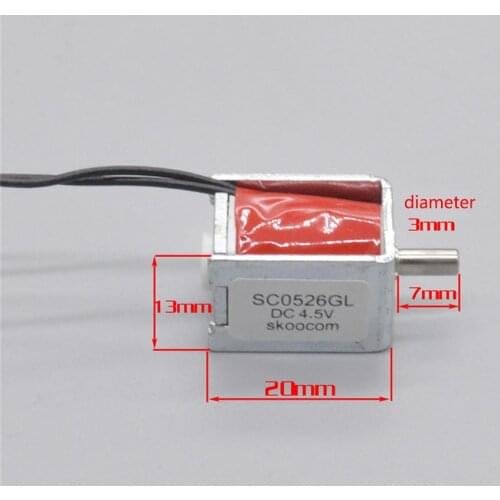 1pc DC 4.5V 0.54W Air Gas Release Exhaust Discouraged Solenoid Exhaust Valve Electric Mini Micro Solenoid Valve