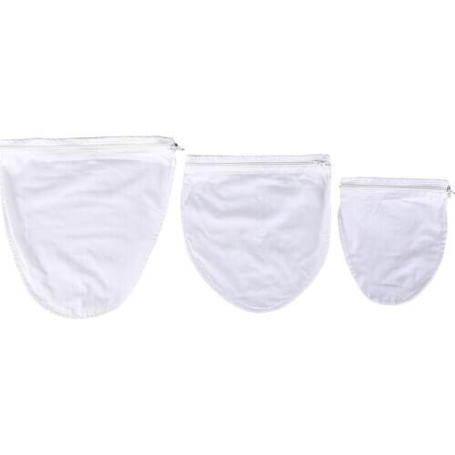 1pc Food Grade Fine Cheese Maker Tea Filter Reusable Coffee Filter Nylon Mesh Food Strainer Tea Infuser Strainer Nut Milk Bag