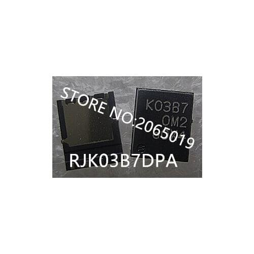 10PCS/LOT RJK03B7DPA RJK03B7 K03B7 KO3B7 QFN8
