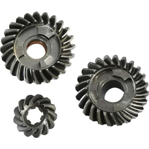 3pcs Outboard Motot Gear Set, Forward Pinion Reverse Gear Set, fits for Yamaha 2 4 Stroke 25HP 30HP