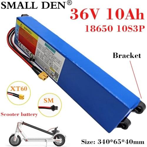 36V 20Ah 18650 lithium battery pack 10S3P 20000mah 250W-500W Same port 42V Electric Scooter M365 ebike Power Battery with BMS