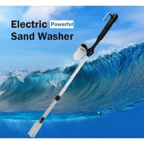 Aquarium Automatic Electric Sand Washer Gravel Cleaner Water Changer Filter Siphon Vacuum Water Pump for Fish Tank Cleaner Tools