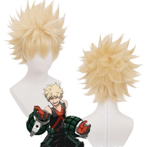Anime My Hero Academia Boku No Hero Cosplay Costume Wigs Bakugo Todoroki Shouto Izuku Midoriya Halloween Costume For Adult CS013