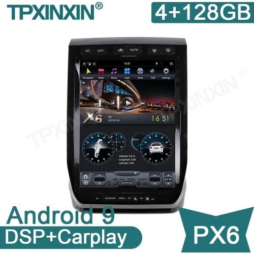 Android 9.0 4+128G For Ford F150 2015-2018 Car Multimedia Player GPS Navigation Radio Audio Auto Stereo Head Unit DVD