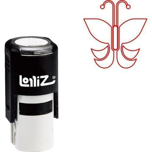LolliZ Biomorphic Animal Symbol Series Design #31 Self-Inking Rubber Stamp