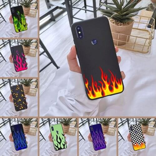 Art Flame Aesthetic Cool Fashion Back Cover For Xiaomi Mi Note Mix 1 2 2S 3 soft Silicone Phone Case For Xiaomi Mi Max 1 2 3