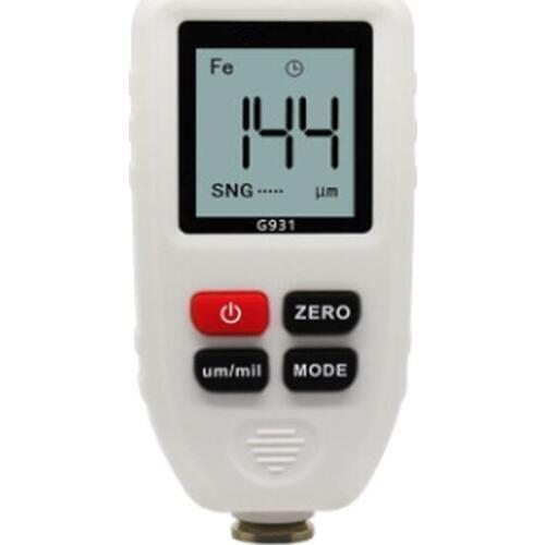 Digital Mini Range 0-1300 um Coating Thickness Gauge Meter With Sensitive Probe Car Paint Fe/NF Detecting Tester Free Shipping