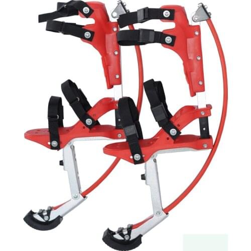 Aluminum alloy childrens bounce shoes youth running jumping shoes spring stilts jumping shoes