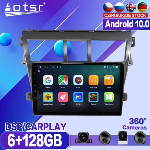 For Toyota VIOS 2008 2009 2010 2011 2012 2013 Car Multimedia Player Recorder Stereo Android Radio GPS Auto Audio Navi Head Unit