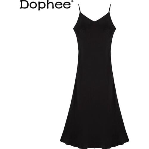 Черные летние платья Dophee China At AliExpress
