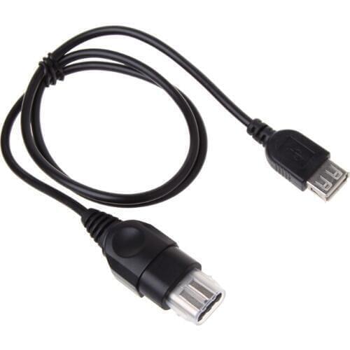 USB to Xbox Converter Adapter Cable Compatible for Microsoft Old Xbox Console