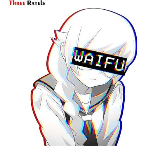 Three Ratels FC504 Shinobu Waifu Sticker Sexy Anime Girls Nude Car Laptop Decal