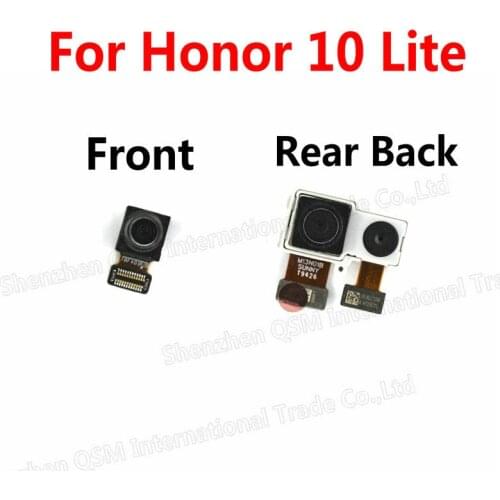 Original Front and Rear Back Camera For Huawei Honor 10 Lite Main Facing Camera Module Flex Replacement Spare Parts