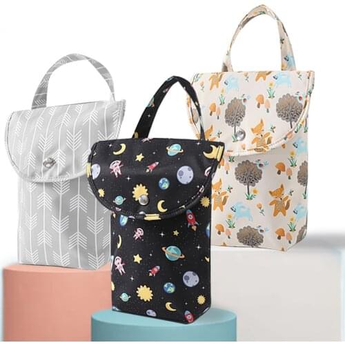 Diapering Toilet Training Package Mini Waterproof Wet Dry Bag for Baby Infant Cloth Diaper Nappy Pouch Reusable Baby Diaper Bag