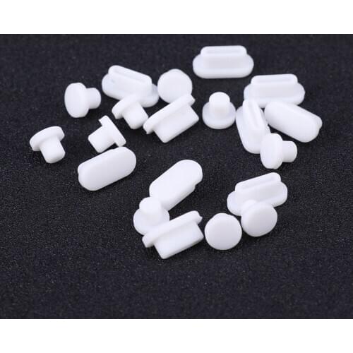 10 Pairs Type C Phone Charging Port 3.5mm Earphone Jack USB C Dust Plug For Samsung S10 S9 S8 Note 8 9 Huawei P10 P20 P30 Pro