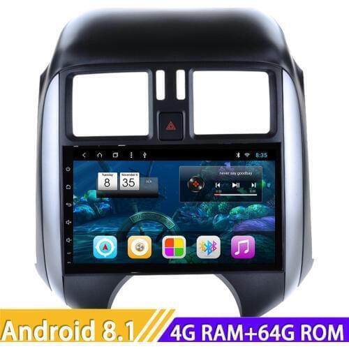 Roadlover Android 8.1 Car Multimedia Radio For Nissan Sunny 2011 2012 2013 Stereo GPS Navigation Automagnitol 2Din Player NO DVD