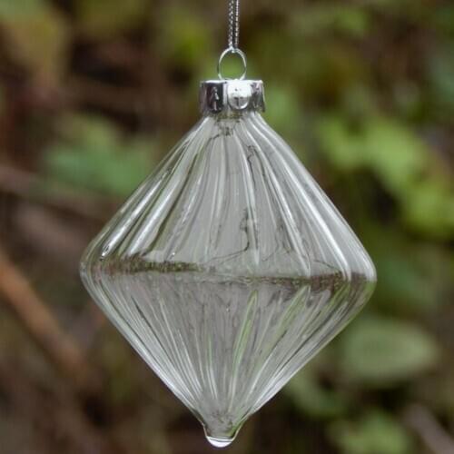 Christmas tree ornament glass ball gift
