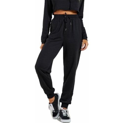 LJCUIYAO Harajuku Joggers Wide Leg SweatPants Women Trousers Plus Size High Waist Pants Femme Loose Drawstring With Pocket New