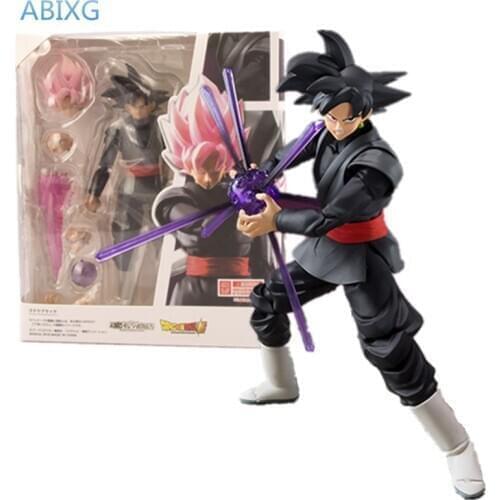 In Stock Demoniacal Fit Goku Black Rose Zamasu PVC Action Figure Brinquedos