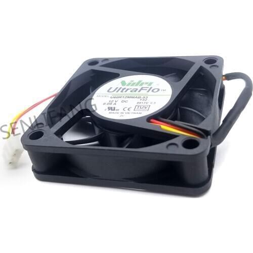 NEW for NIDEC U60R12MMAB-53 T32 12V 0.09A 60*60*15mm 3pin plug cooling fan