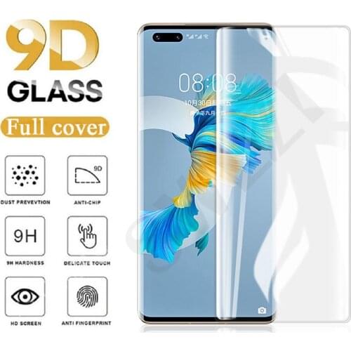 Protective film for Huawei P30 P40 nova 7 8 mate 20 30 30E 40 RS pro plus 40E UV tempered glass phone screen protector on glass