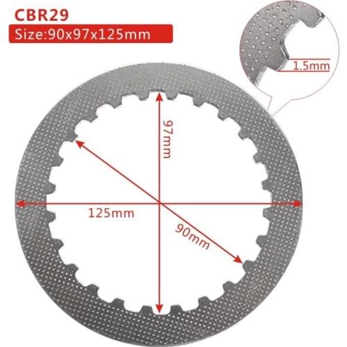 250CC Motorcycle Steel Clutch Plate For Honda XR250 XL250 XL250R XL250S MTX125 MTX125R MTX200 MTX200R RW MTX 125 200 XR XL 250