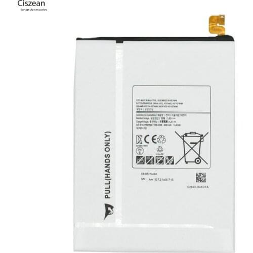 Ciszean 10pcs /lot 4000mAh EB-BT710ABA / EB-BT710ABE Replacement Battery For Samsung Galaxy Tablet Tab S2 8.0" SM-T710 T710 T715