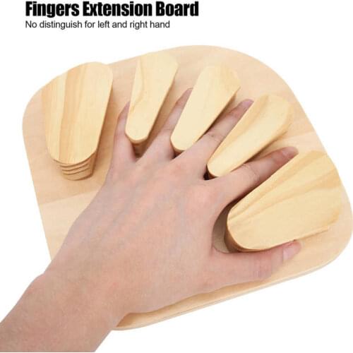 Adjustable Orthosis Therapy Extension Board Splint Stroke Hemiplegia Wrist Fingers Separate Plate Braces Supports