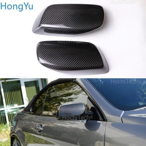For BMW 5 series E60 E61 BMW 6 series E63 645Ci 630i 650i E64 Real carbon fiber mirror cover mirror decoration accessories