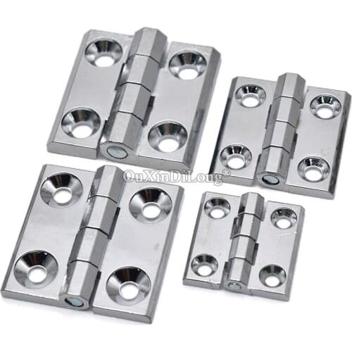 Brand New 2PCS Thicken Zinc Alloy Industrial Hinges Switch Cabinet Electric Box Cabinet Hinges Mechanical Equipment Hinges
