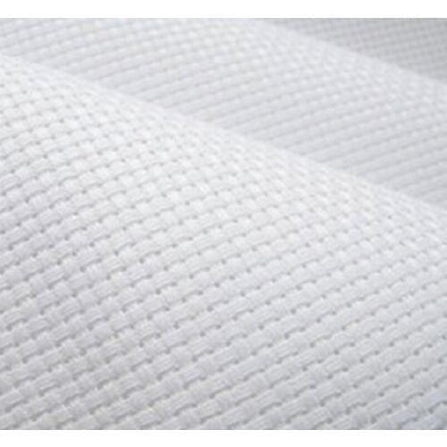 ONEROOM FREE Shipping Top Quality 16CT embroidery canvas, cross stitch canvas of white color 7