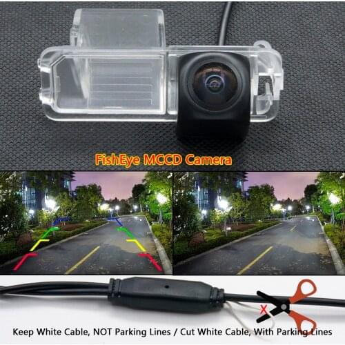 Fisheye 1080P MCCD HD Backup Parking Monitor Reversing Rear View Camera For VW Golf 6 VI Polo V (6R) Hatchback Magotan Car